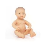 Babypuppe Junge asiatisch 40 cm