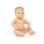 Babypuppe Mädchen asiatisch 40 cm