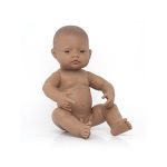 Babypuppe Junge südländisch 40 cm