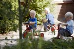 Winther MINI VIKING Rutschdreirad mit Lenkrad – Bild 2