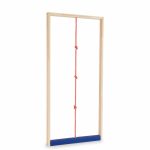 Klettertauelement für Turnwände, 215 × 100 cm