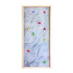 Free-Climbing-Element Steindesign mit 10 Griffen, 215 × 100 cm
