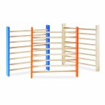 Sprossenwand MINI mit 8 Rundsprossen – Größe und Farbe wählbar