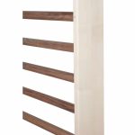 Sprossenwand Exklusiv mit ovalen Sprossen – Holzart wählbar – Bild 2