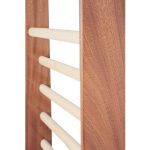Sprossenwand Exklusiv mit ovalen Sprossen – Holzart wählbar – Bild 3