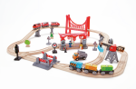 Eisenbahn-Set "Verkehrsreiche Stadt"