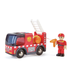 Feuerwehrauto mit Sirene