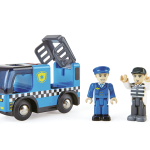 Polizeiauto mit Sirene