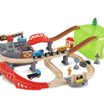 Eisenbahn-Baukasten-Set