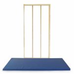 Kletterstangenelement Junior für Turnwände, 230 × 100 cm