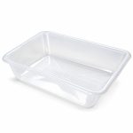 Multiwanne transparent mit Skala – 27 Liter