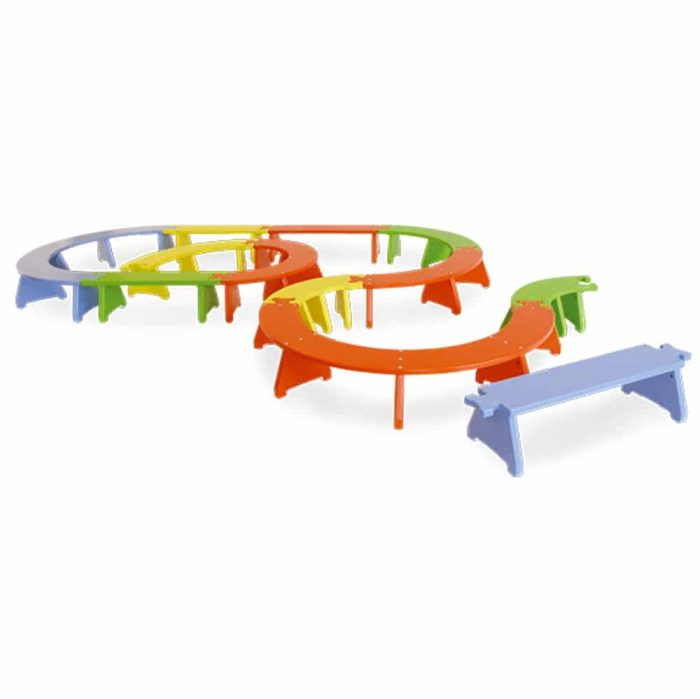 Modulares Puzzlebänkchen – Form und Farbe wählbar – Bild 2
