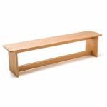 Sitzbank aus Buche, 150 cm