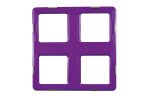 Magnetbausteine GeoSmart Mega-Quadrate, 6er-Set – Bild 2