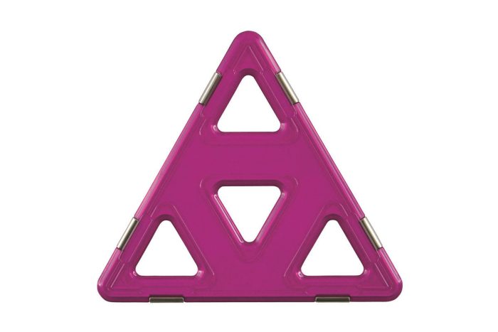 Magnetbausteine GeoSmart Mega-Dreiecke, 6er-Set – Bild 2