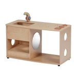 Millhouse Kleinkind-Spielküche mit Krabbeltunnel und Spiegel
