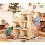 Millhouse Puppenhausregal mit zwei verbundenen Häusern – Bild 3