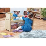 Millhouse Spiegel-Spielstation mit drei Aufbewahrungsbehältern – Bild 3