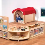 Millhouse Versteckecke mit Spiegel und Aufbewahrungsboxen